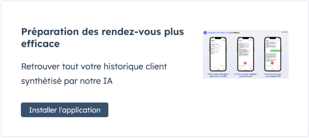 Page d'accueil Trustlead - Préparation des rendez-vous plus efficace